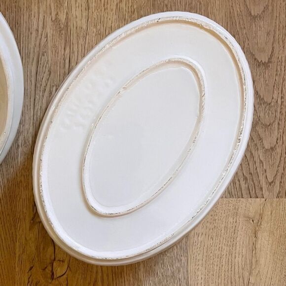 Vintage California White Nesting Duck Lid Oval Casserole Dish - Picture 14 of 16